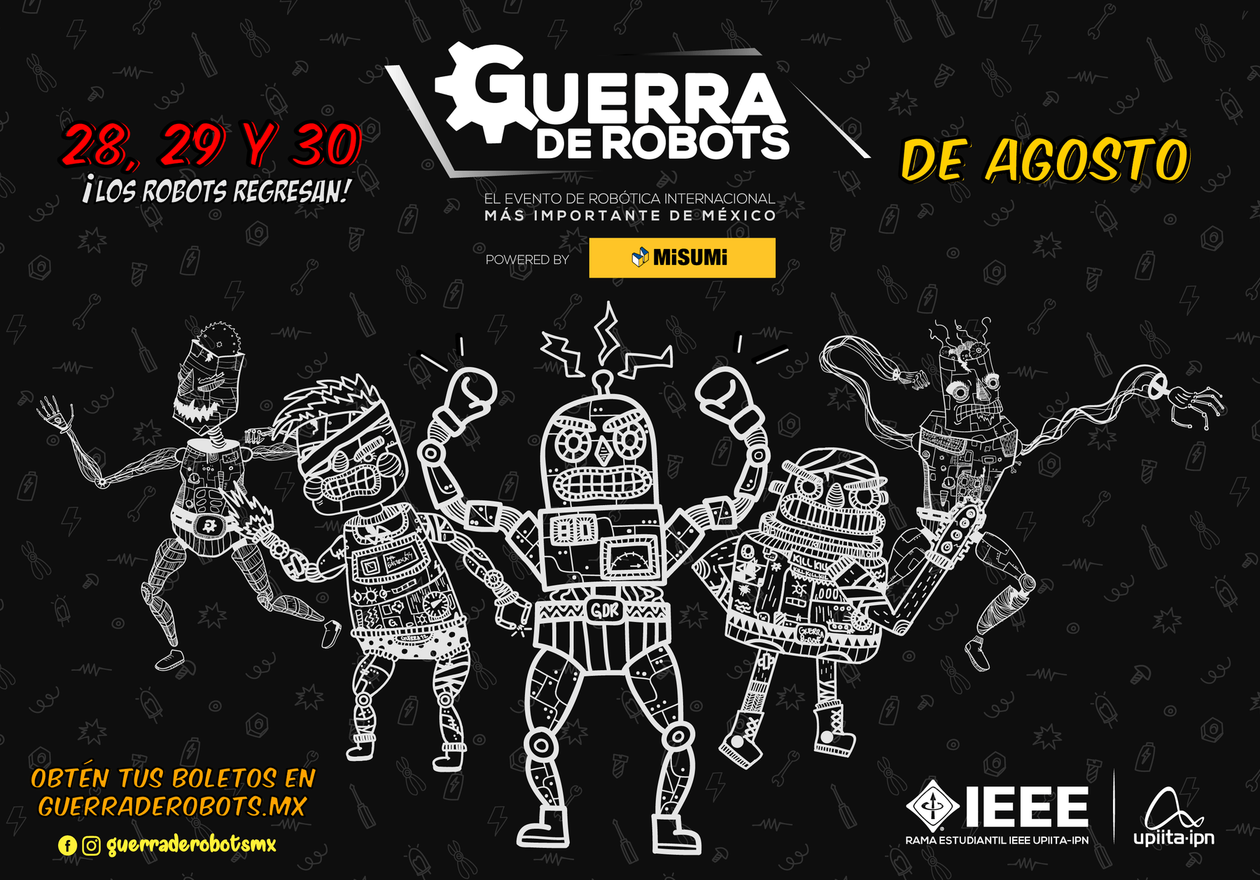 ¡Los robots regresan! - Guerra de Robots #GDR13 - 330ohms