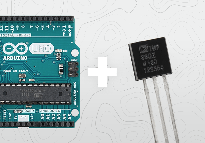 Cómo conectar un Sensor de temperatura TMP36 a Arduino - 330ohms