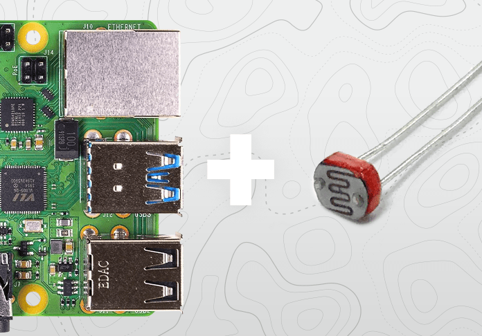 Cómo conectar una Fotoresistencia (LDR) a Raspberry pi - 330ohms