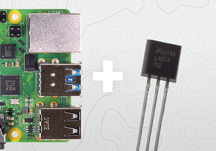 Cómo conectar un Sensor de temperatura LM35 a Raspberry Pi - 330ohms