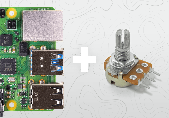 Cómo conectar un Potenciómetro a Raspberry Pi - 330ohms