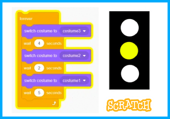 Semáforo de tráfico con Scratch - 330ohms