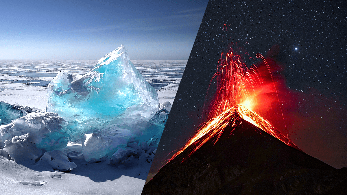 Si el hielo es una roca ¿El agua es lava? - 330ohms