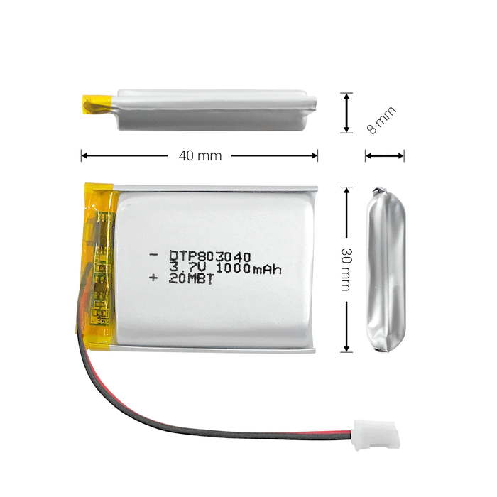 Batería LiPo 3.7v 1000mAh