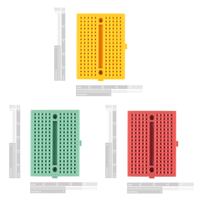 Kit 3 Mini Protoboards