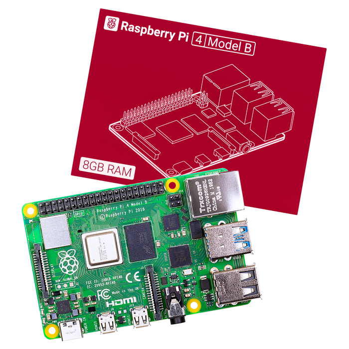 Raspberry Pi 4 modelo B - 8GB