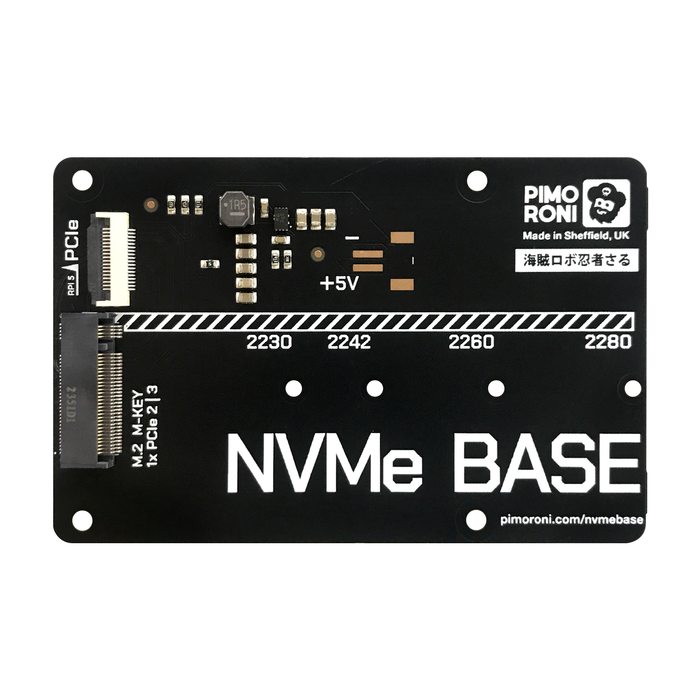 Base NVMe para Raspberry Pi 5