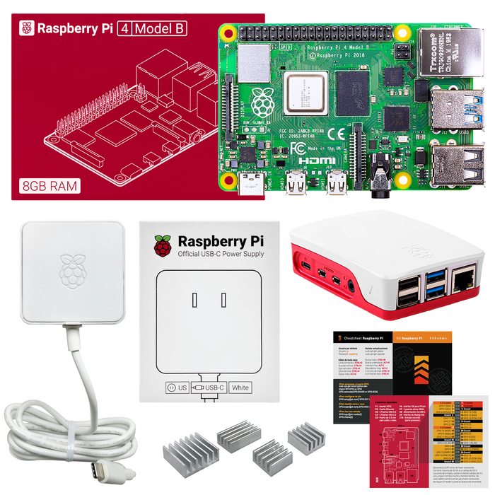 Kit Raspberry Pi 4 8GB - Básico