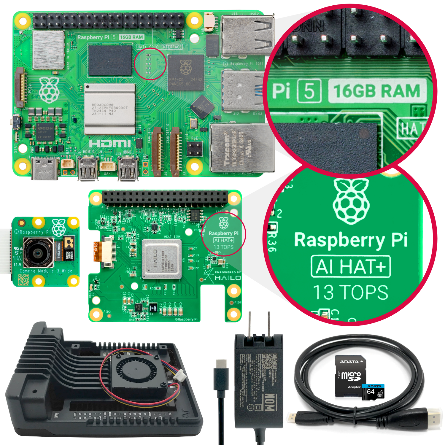Kit de Inteligencia Artificial con Raspberry Pi