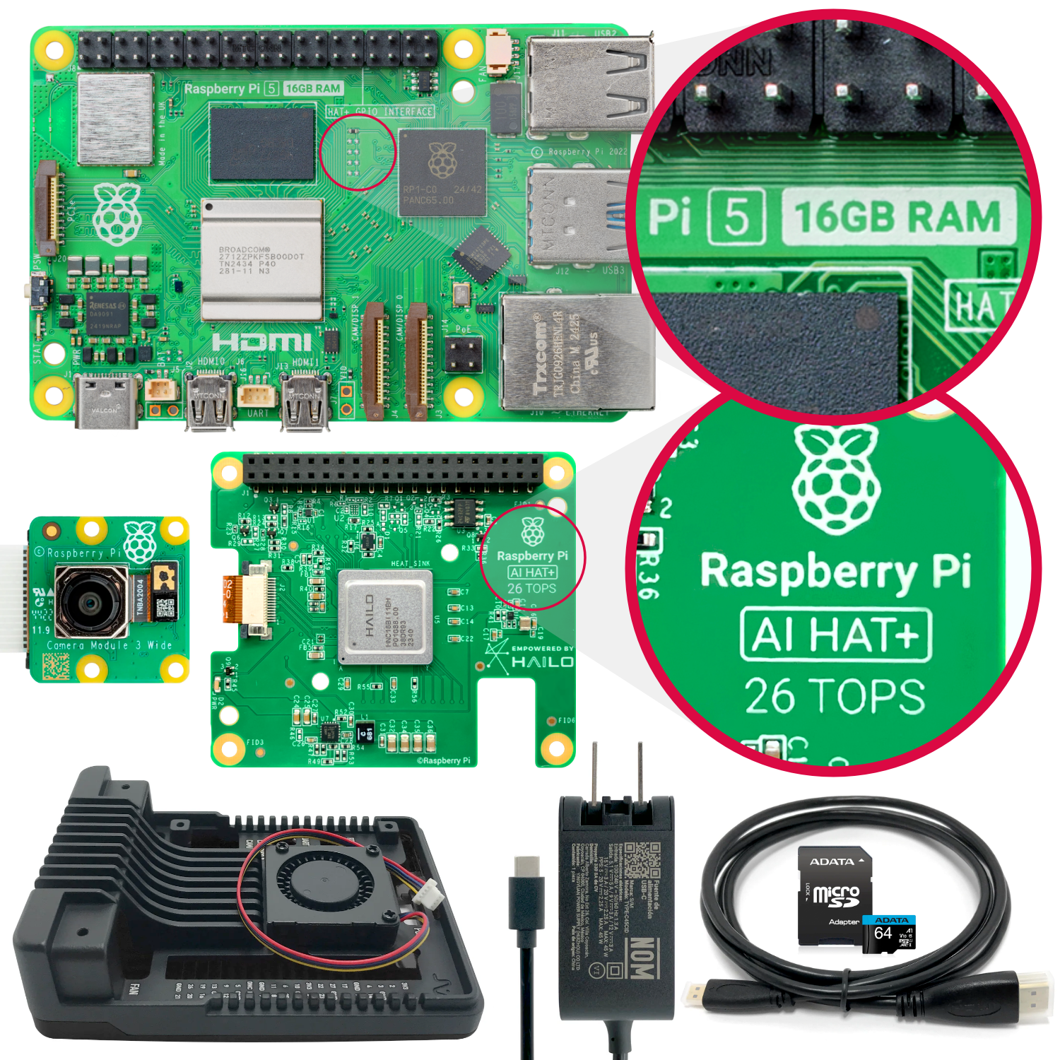 Kit de Inteligencia Artificial con Raspberry Pi