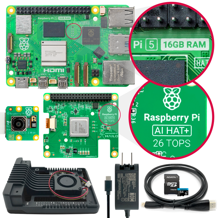 Kit de Inteligencia Artificial con Raspberry Pi