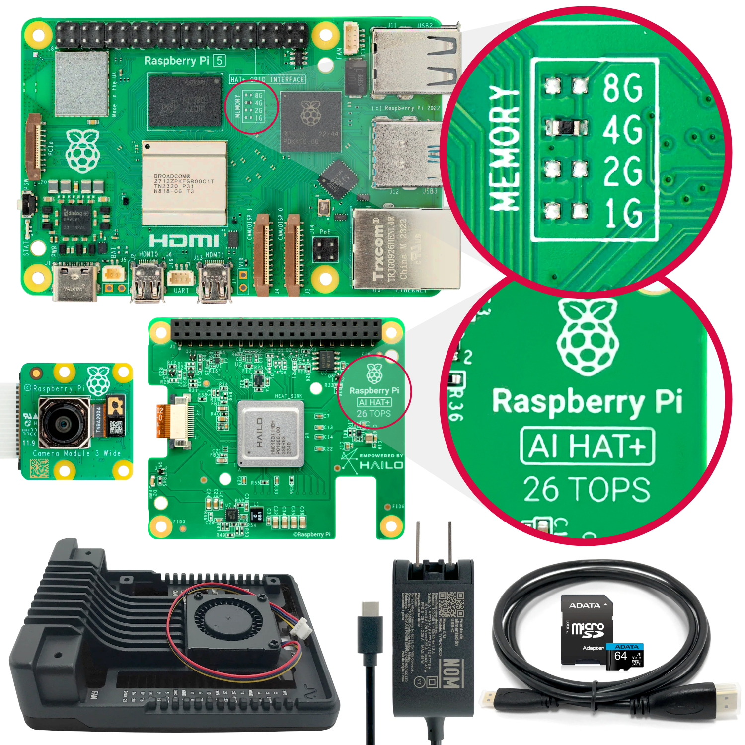 Kit de Inteligencia Artificial con Raspberry Pi