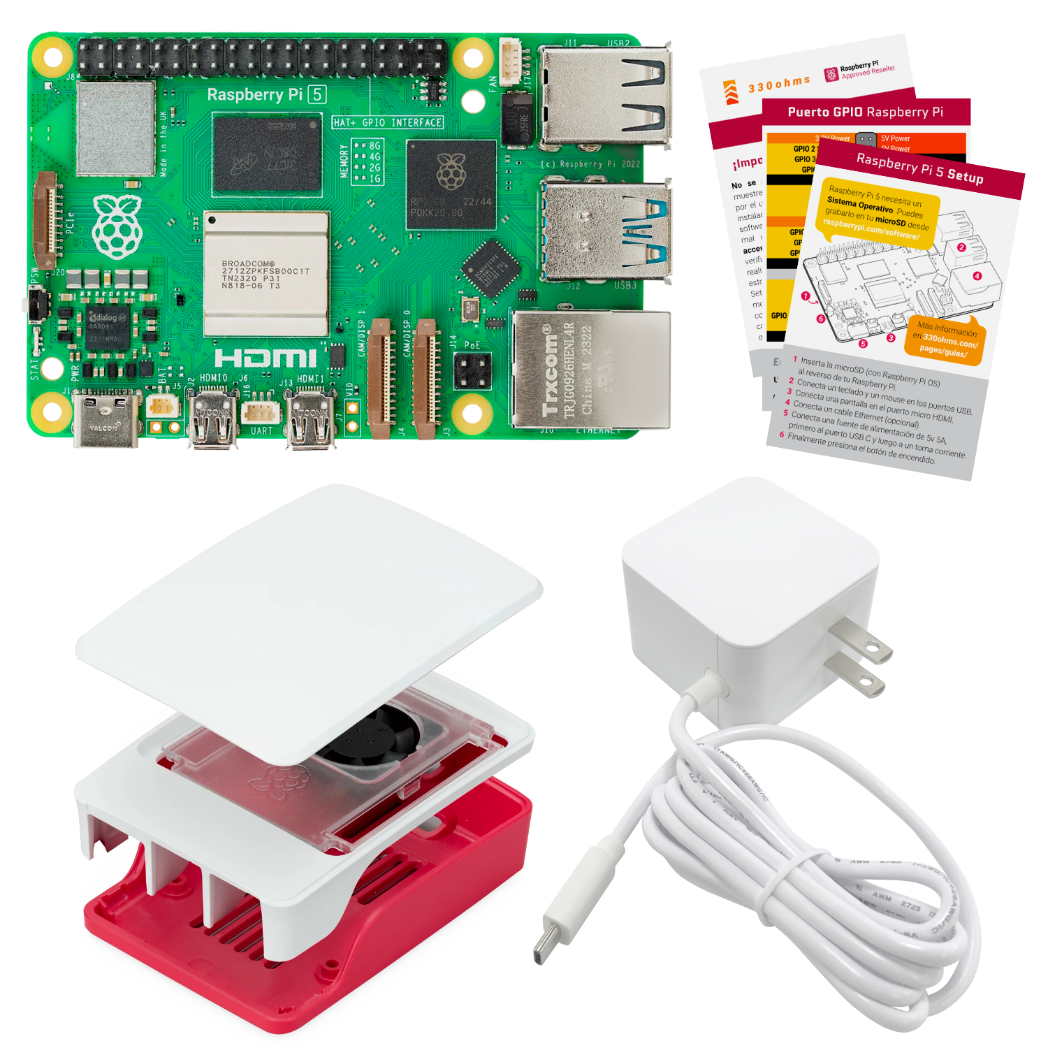 Kit Básico - Raspberry Pi 5