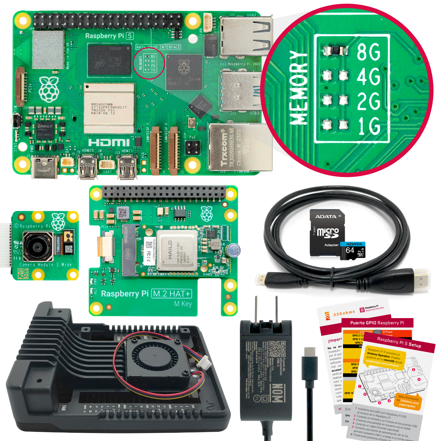Kit de Inteligencia Artificial con Raspberry Pi