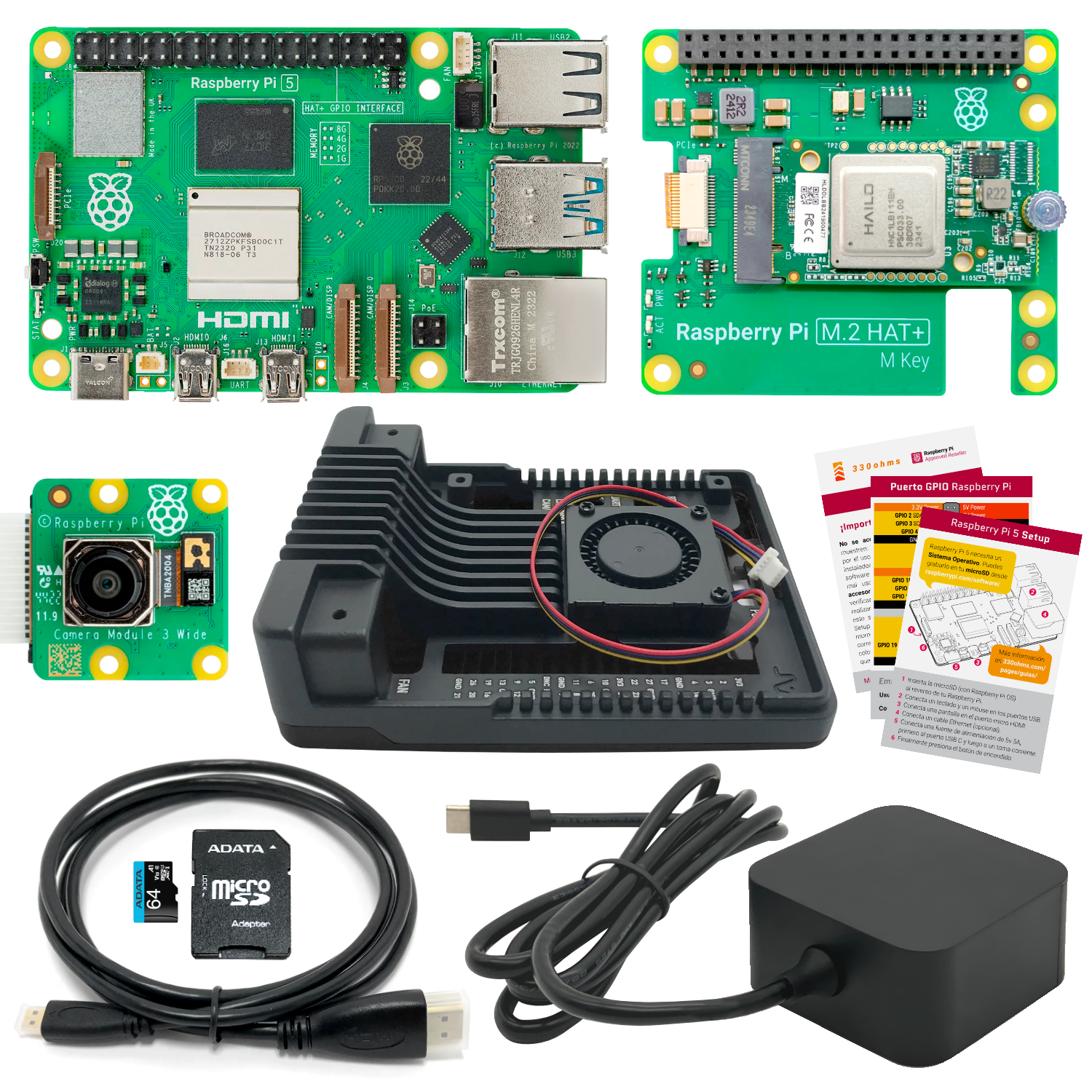 Kit de Inteligencia Artificial con Raspberry Pi