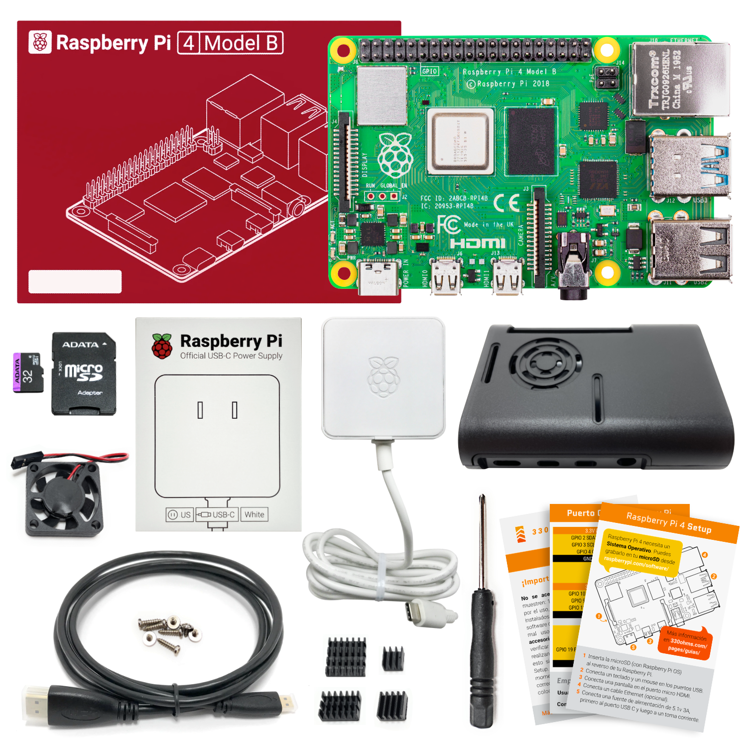 Raspberry Pi 4 - Hiking Kit V2