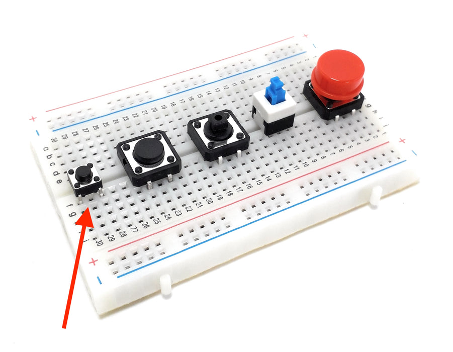 Push Button de 4 terminales - 330ohms