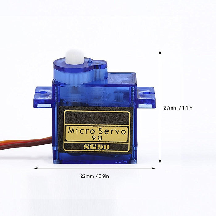 Micro Servo  SG90 - Posición 180 Grados - 330ohms