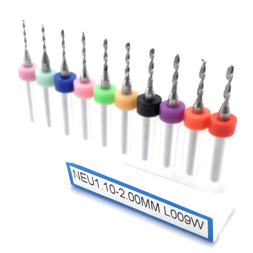 Juego de Brocas - 1.1 a 2 mm - 330ohms