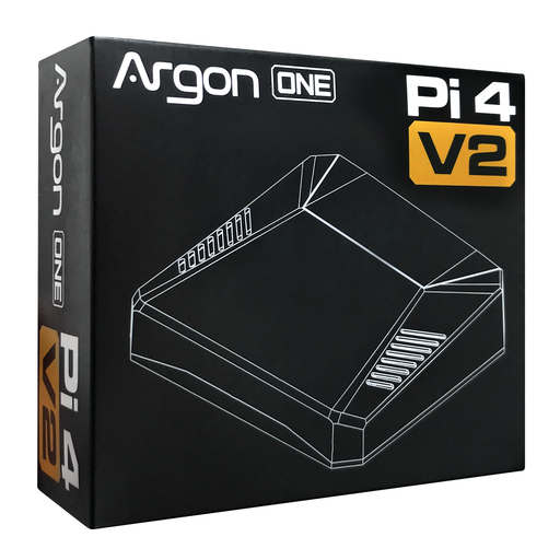 Argon ONE V2 Carcasa de metal para Raspberry Pi 4 - 330ohms