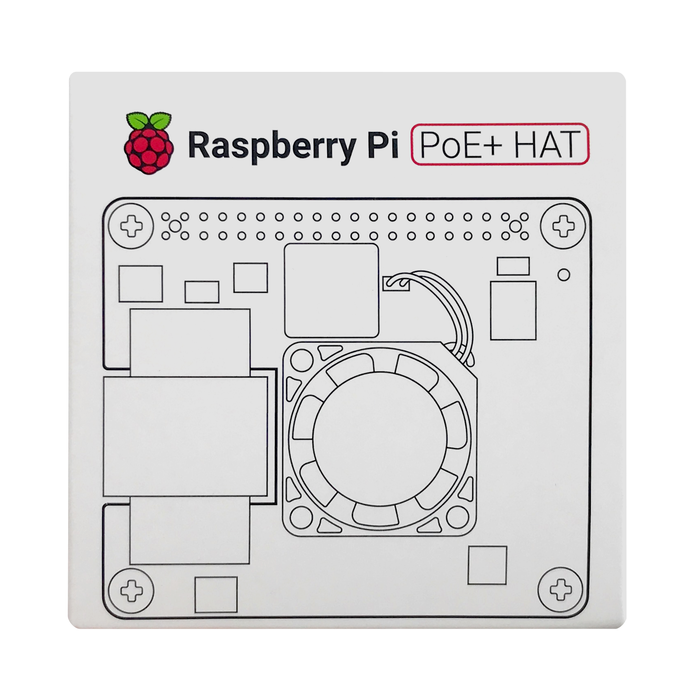 HAT Raspberry Pi PoE+ - 330ohms