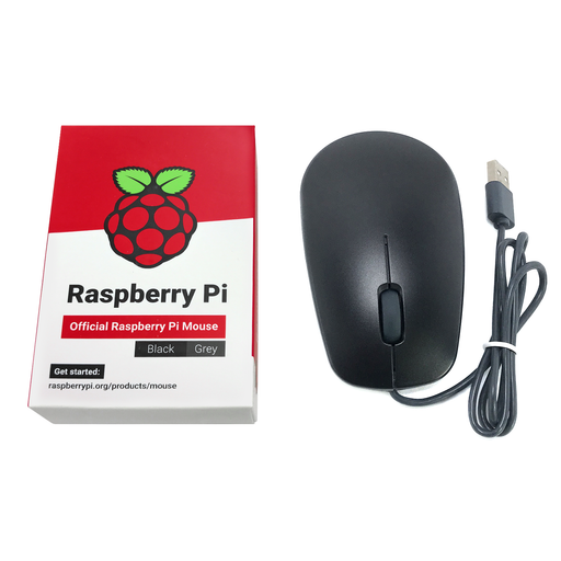 Mouse Negro para Raspberry Pi - Oficial - 330ohms