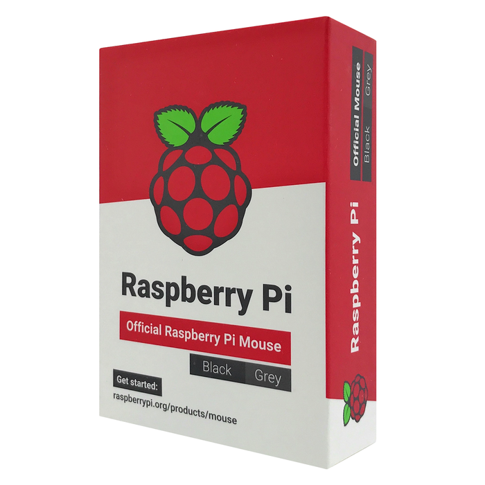 Mouse Negro para Raspberry Pi - Oficial - 330ohms