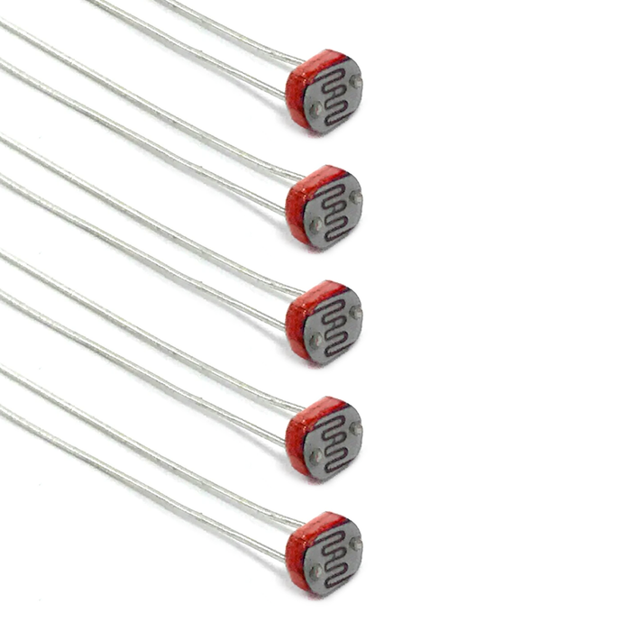 Fotoresistencia de 2 MOhms - 5 pzas - 330ohms