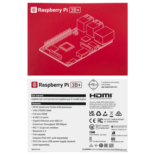 Kit Raspberry Pi 3B+ Research Kit - 330ohms