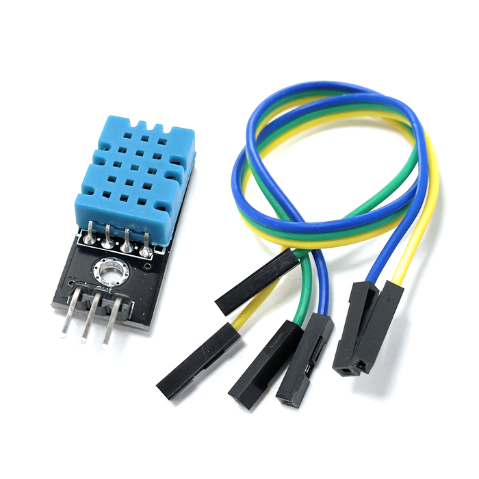 Módulo Sensor de Humedad y Temperatura DHT11 con cables jumper - 330ohms