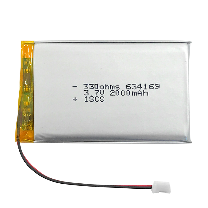 Batería LiPo 3.7v 2000mAh — 330ohms