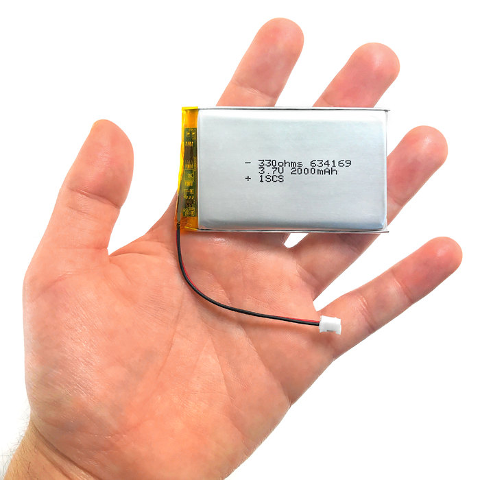Batería LiPo 3.7v 2000mAh — 330ohms