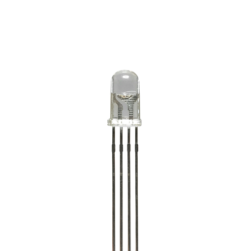 LED RGB 4 Terminales 5mm - Cátodo común - 330ohms