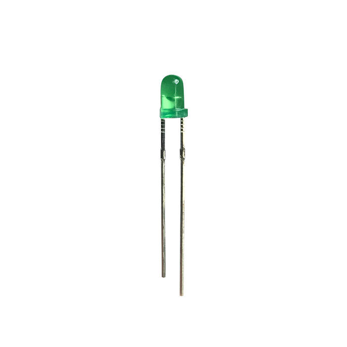 Kit de LED Verde 3mm - 100 pzas - 330ohms
