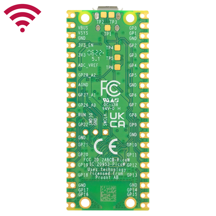 Raspberry Pi Pico W - 330ohms