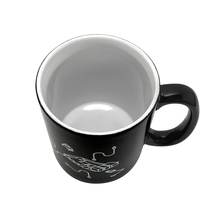 Taza Negra Oficial de Raspberry Pi
