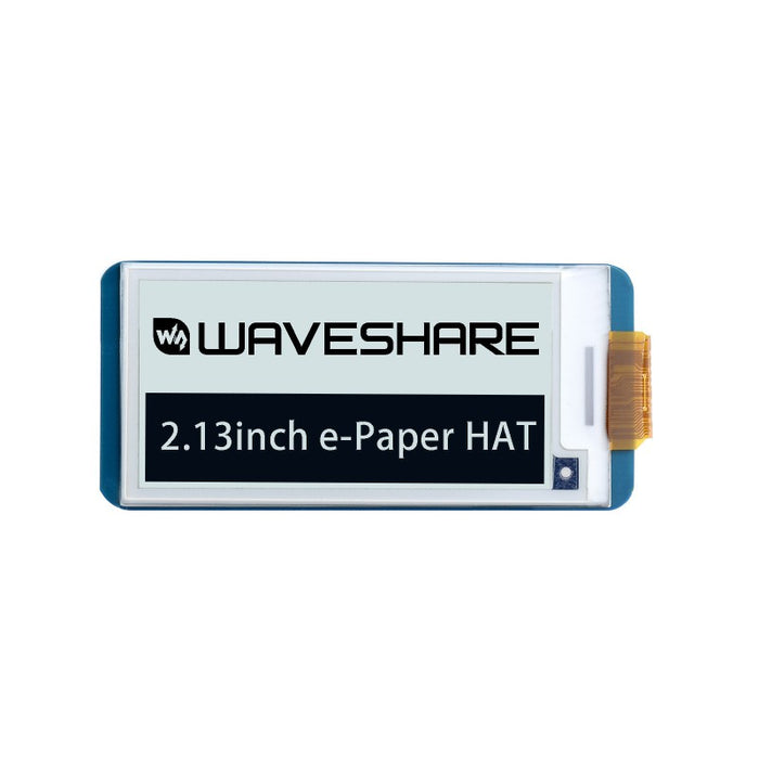 HAT Pantalla de tinta electrónica para Raspberry Pi 2.13" 250x122 (blanco/negro) - 330ohms