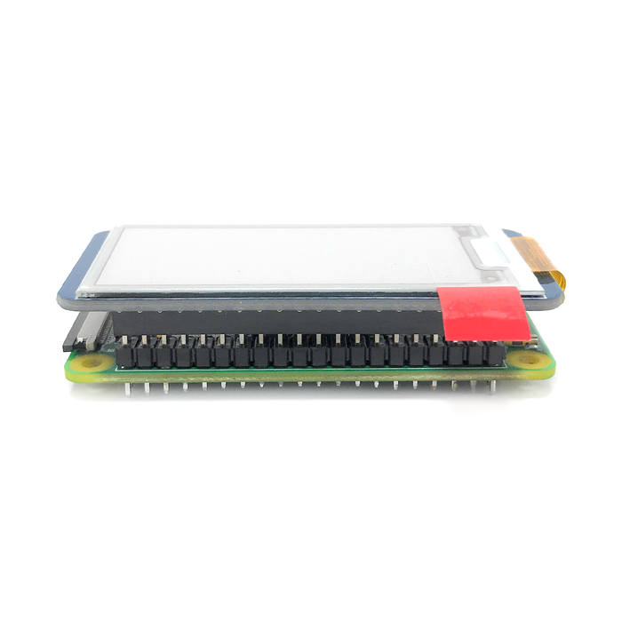 HAT Pantalla de tinta electrónica para Raspberry Pi 2.13" 250x122 (blanco/negro/rojo) - 330ohms