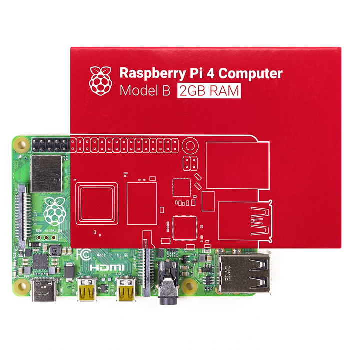 Raspberry Pi 4 modelo B - 2Gb - 330ohms