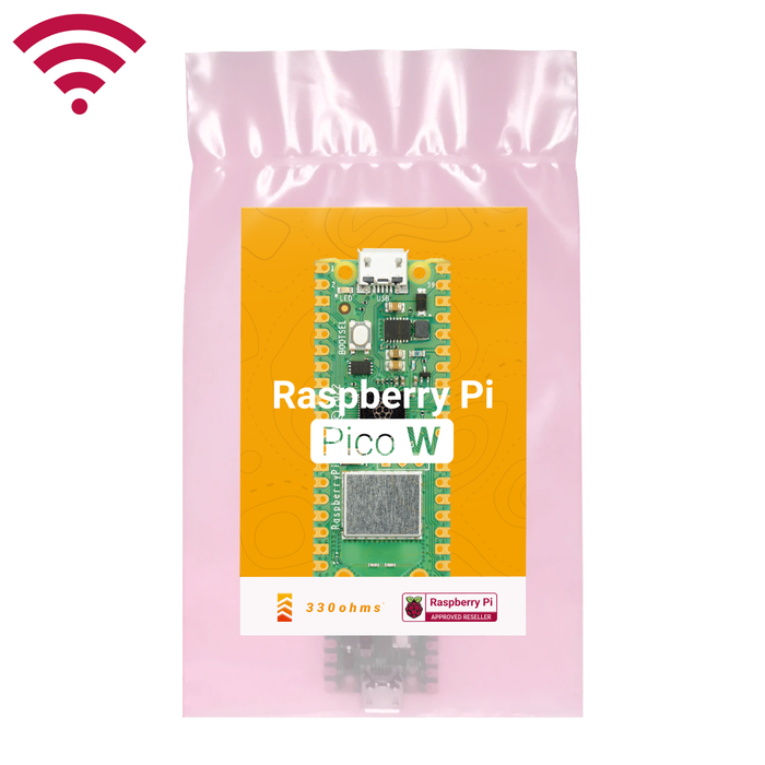 Raspberry Pi Pico W - City Kit (headers soldados) - 330ohms