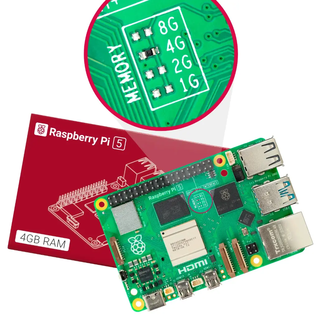 [RP-01111] Raspberry Pi 5 - 4GB