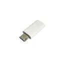 Adaptador USB C a micro USB - blanco