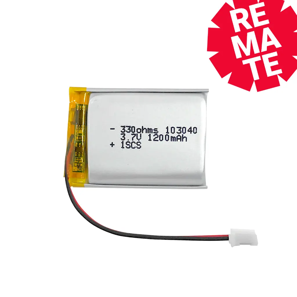 Batería LiPo 3.7V - 1200 mAh