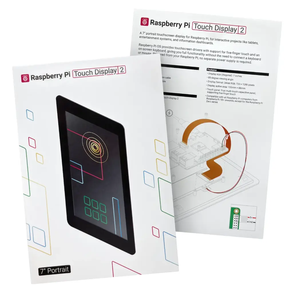 Raspberry Pi Pantalla Touch 2 (7")