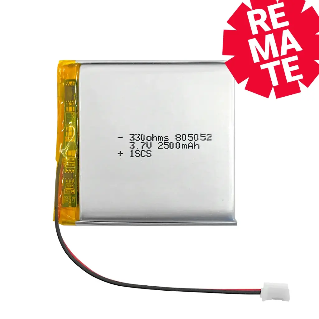 Batería LiPo 3.7V - 2500 mAh
