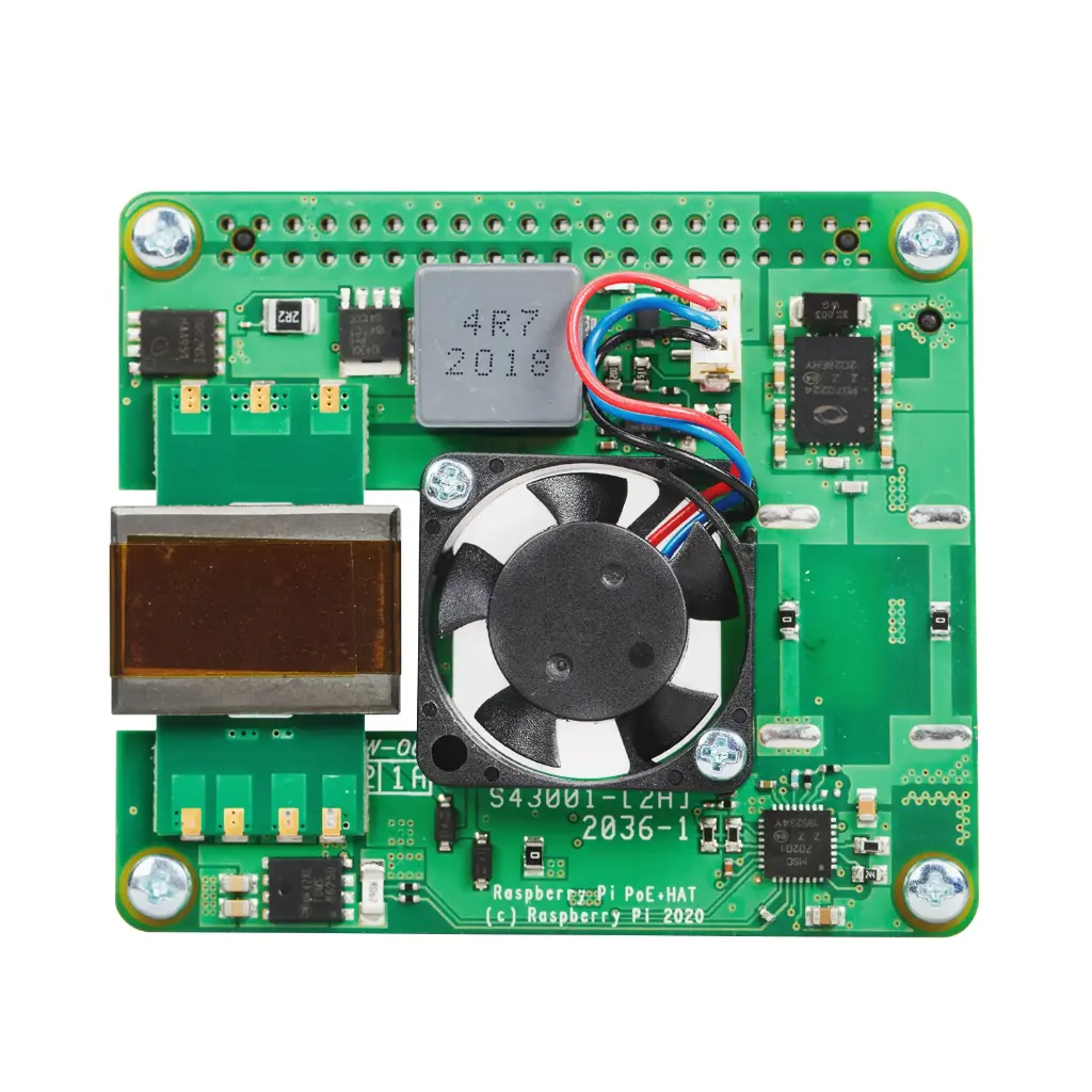 [RP-01022] Raspberry Pi PoE+ HAT (R2)