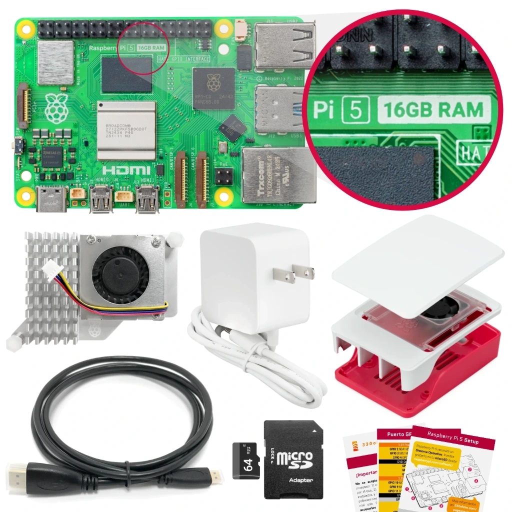 Kit Raspberry Pi 5 - Journey Kit 16GB