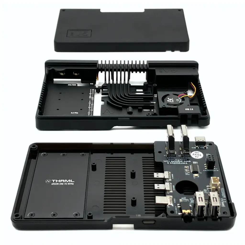 Carcasa Argon ONE V5 para Raspberry Pi 5