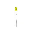 500 Leds difusos 3mm - Amarillo