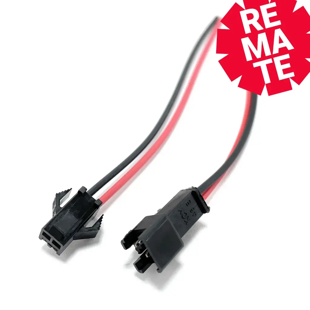 Cables JST M/F - 2 pines - 10cm